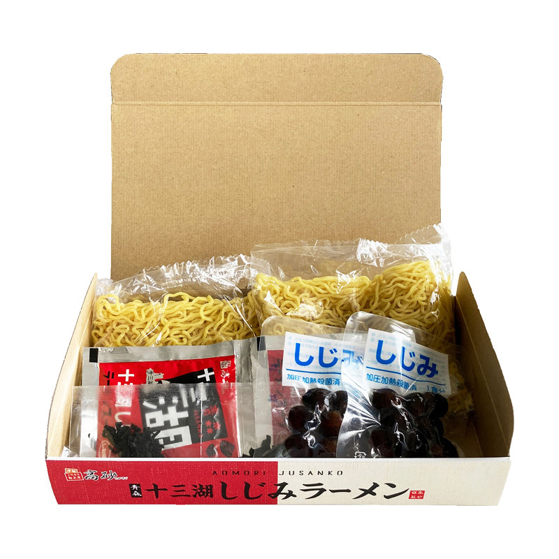 十三湖しじみラーメン しお味 ギフト用2食入り