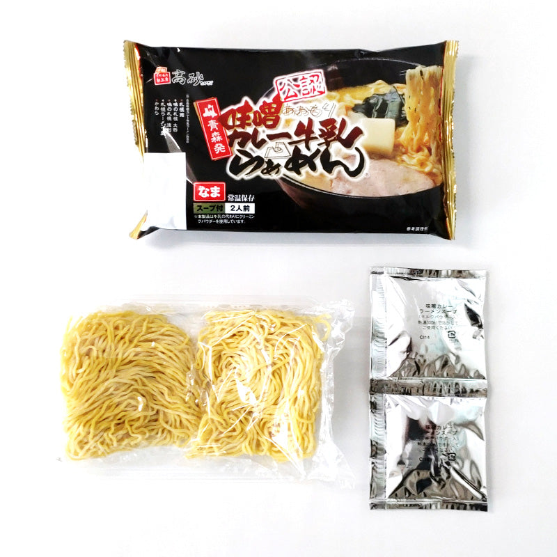 味噌カレー牛乳ラーメン 10食入り