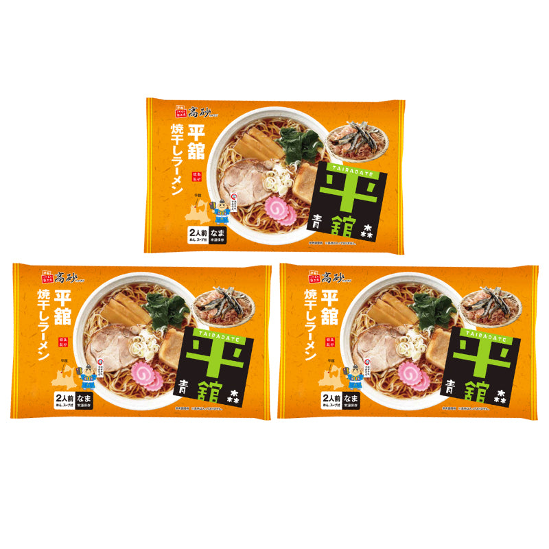 平舘焼干しラーメン しょうゆ味 6食入り