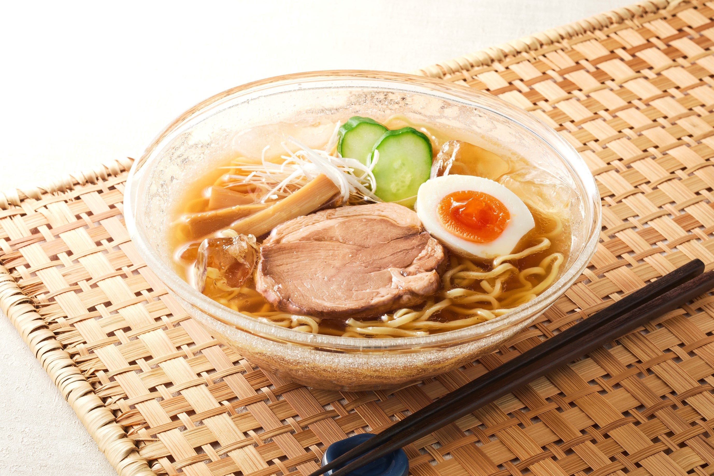 冷たいラーメン