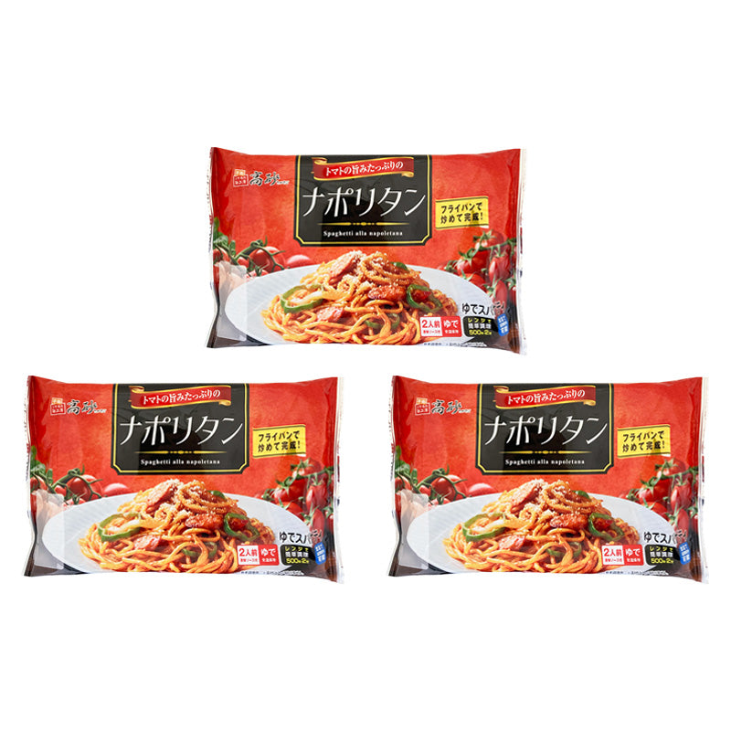 トマトの旨みたっぷりのナポリタン 6食入り | 津軽こだわり麺工房 高砂