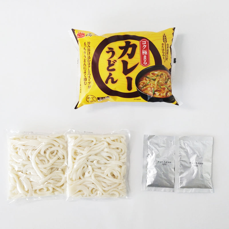 コク極まるカレーうどん 2食入り | 津軽こだわり麺工房 高砂